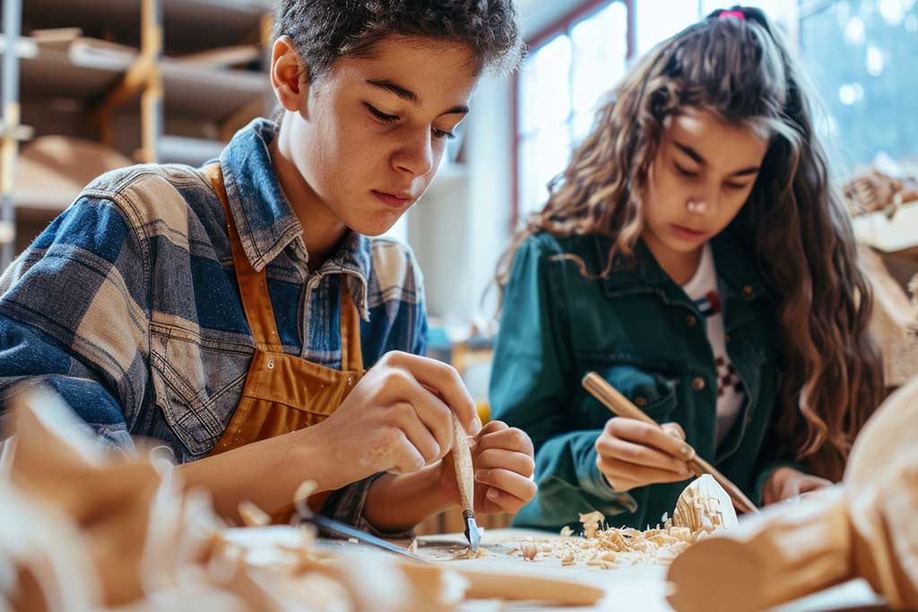 Building Confidence and Creativity: A Beginner's Guide to Woodworking Crafts for Kids